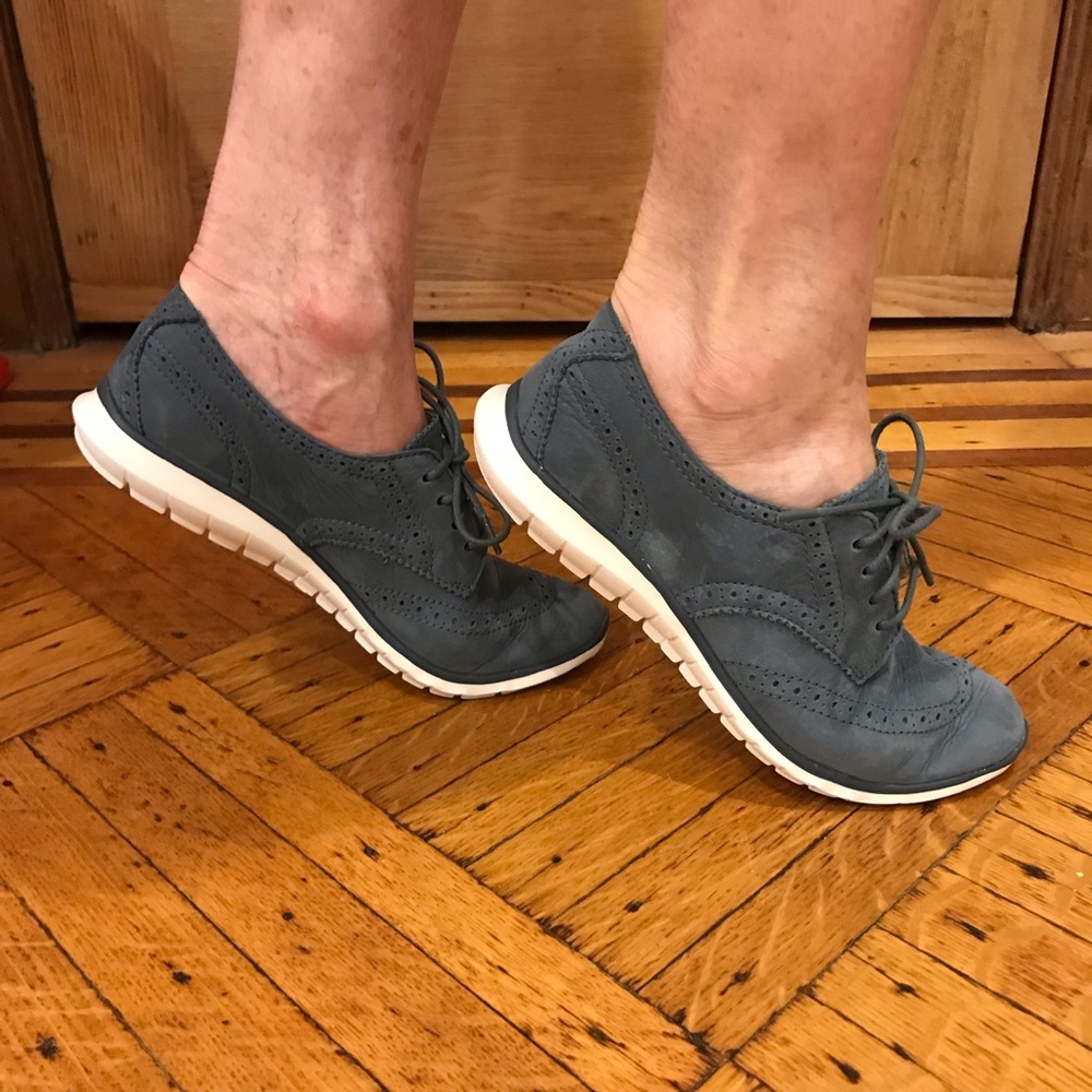 Hush Puppies blue suede Zula Tricia’ sneakers. Size 6.5. NWT - Picture 7 of 8